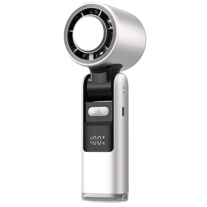 Portable Handheld Fan, 100-Speed Semiconductor Refrigeration Fan, High-Speed Folding Mini Portable Fan for Cooling & Ice Application